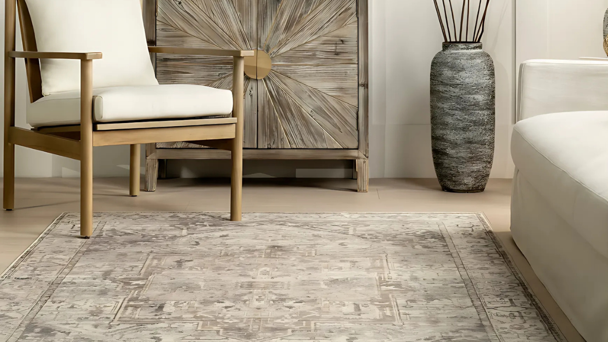 Elevate Your Home with the Atrium Medallion Washable Rug