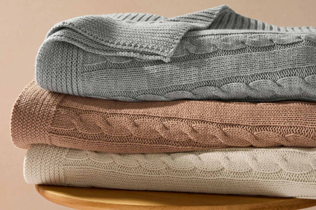 Cozy Comfort Meets Style: Brooklinen Cable Knit Throw Blankets Unveiled