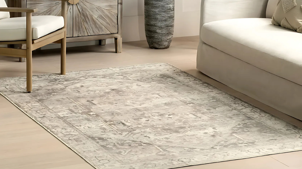 Atrium Medallion Washable Rug: Elegance Meets Practicality in Home Decor