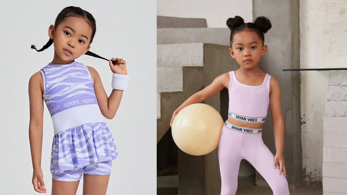 SHEIN’s Sporty Chic: The Ultimate Comfortable Two-Piece Set for Young Girls