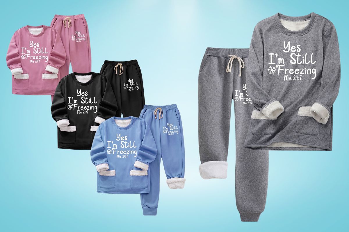 Cozy Chic: Lightinthebox Women’s Fleece Lined Sweatsuit