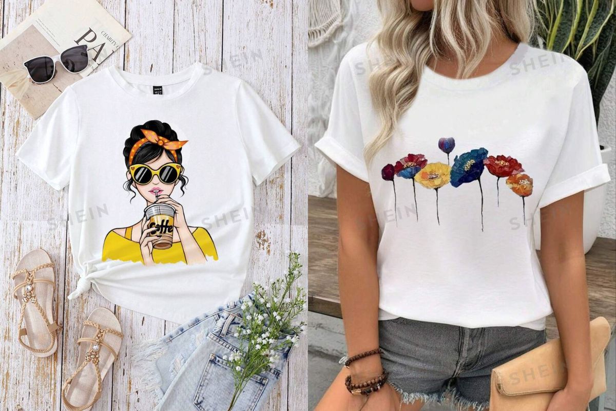 SHEIN LUNE Casual Short Sleeve T-Shirt: Your Go-To Essential