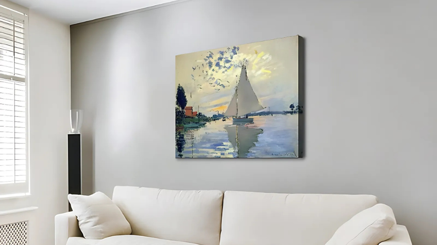 Claude Monet’s Sailboat: A Masterpiece of Impressionist Maritime Art