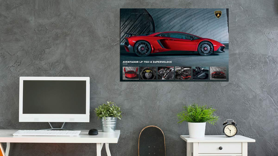 Lamborghini Aventador 750-4 Superveloce Poster Art