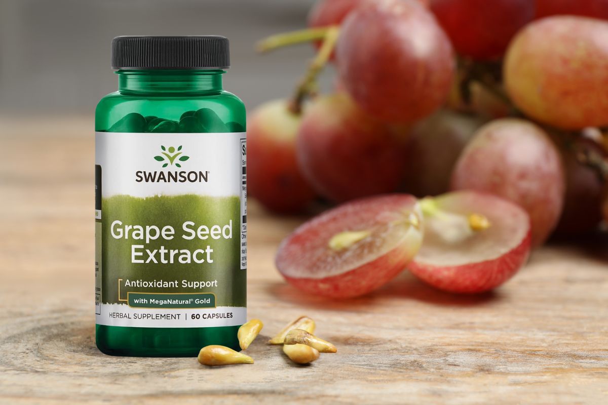 Swanson Superior Herbs Grape Seed Extract: High Potency Antioxidant Support