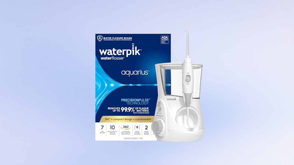 Waterpik Aquarius WP-660, water flosser review, oral hygiene tools, dental care at home, best water flosser, gum health products