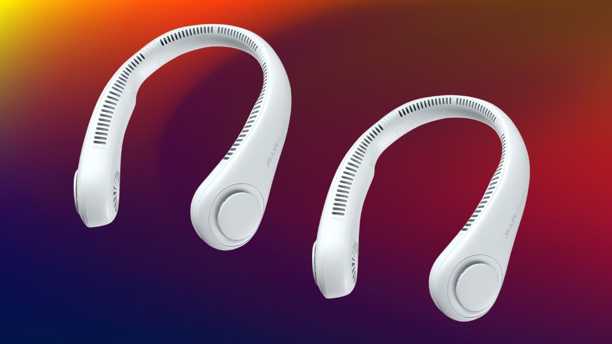 JISULIFE Portable Neck Fan: A Hands-Free Cooling Essential Available on Amazon